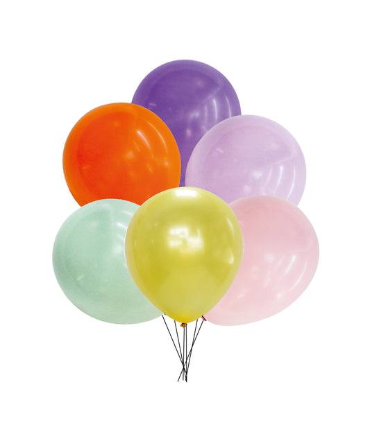 202764 Ballonger 30cm, 6st, Karusell