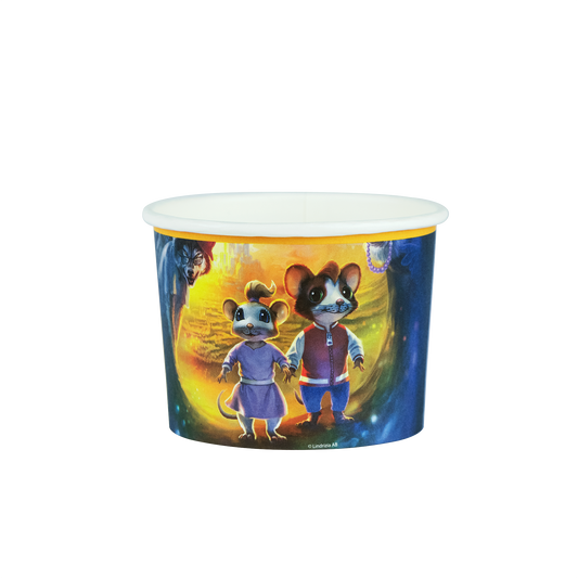 202793 Glassbägare, 8st, Äventyr, Musse & Helium