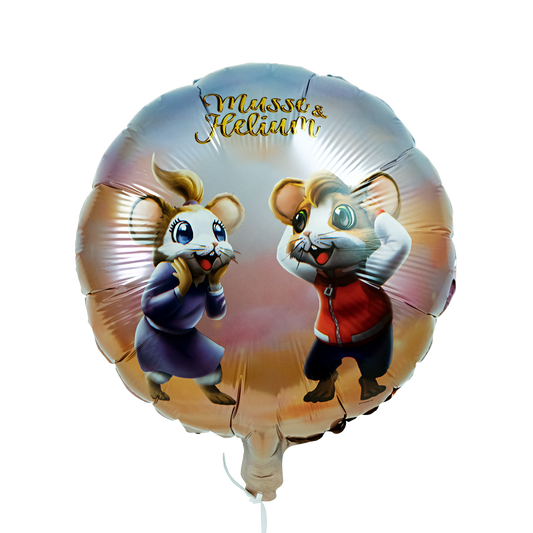202796 Folieballong, 45cm, Musse & Helium