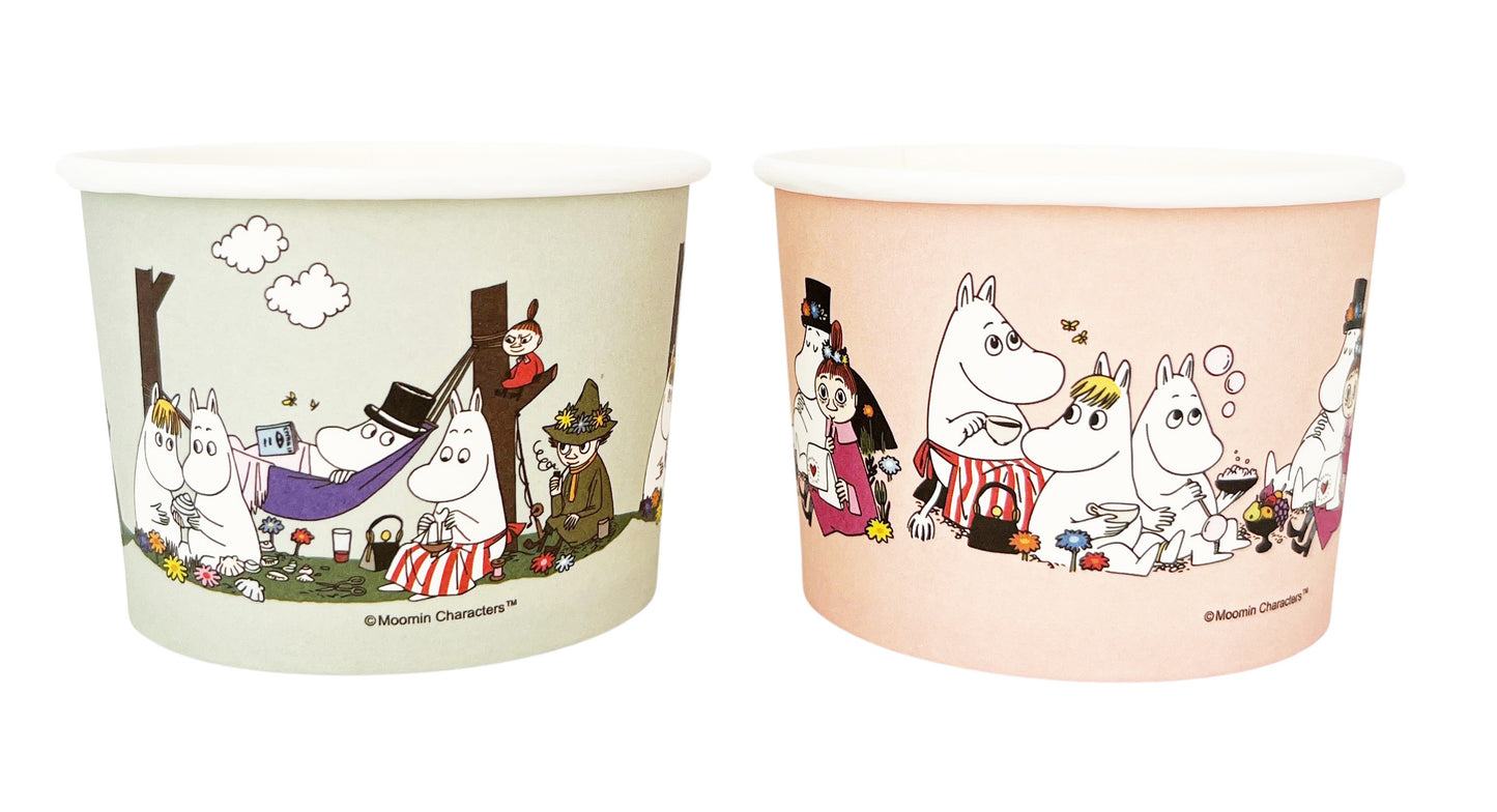 203250 Glassbägare, 8st, Flerfärgade, Mumin