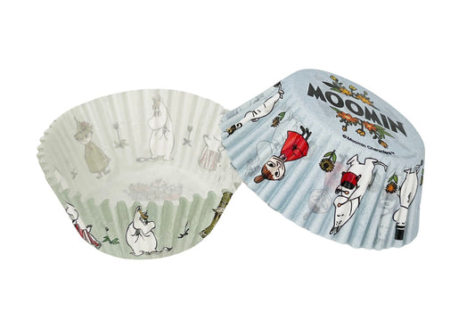 203254 Muffinsformar, 24st, Flerfärgade, Mumin