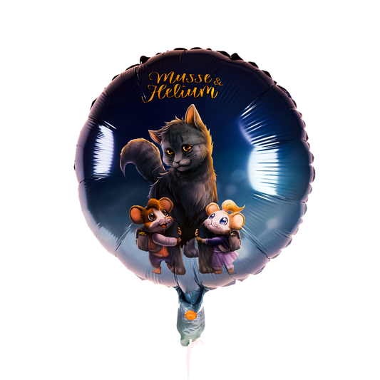 203271 Folieballong, 45cm, Sigge, Musse & Helium