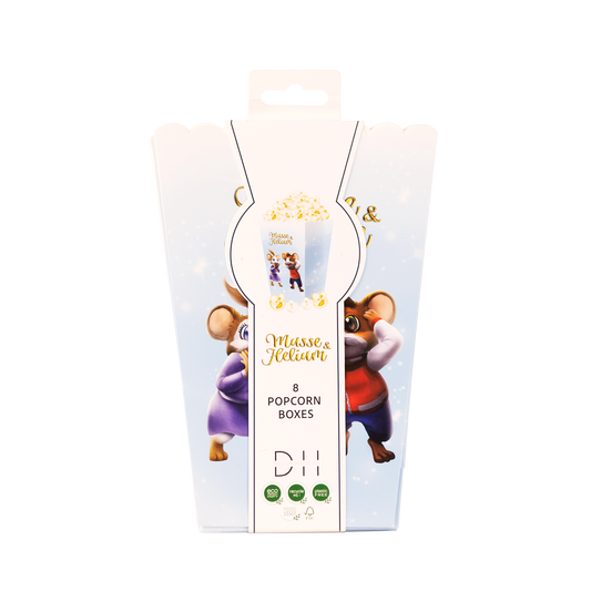 203358 Popcornbägare, 8st, Kalas, Musse & Helium