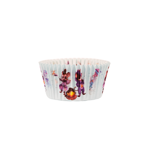 203359 Muffinsformar, 24st, Ljusblå, Musse & Helium