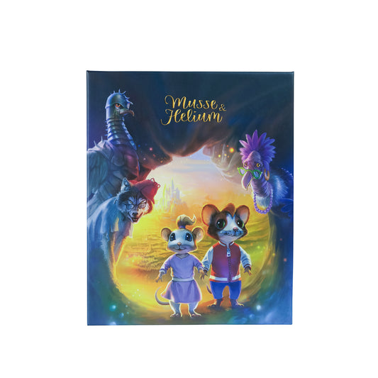 203365 Papperslåda Large, 1st, Äventyr, Musse & Helium