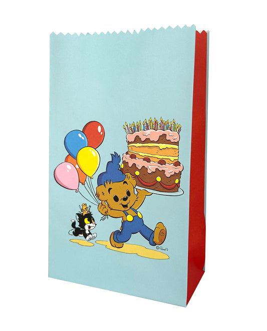 203676 Kalaspåsar 12x20cm, 8st, Bamse Kalas