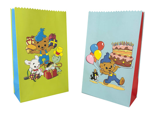 203676 Kalaspåsar 12x20cm, 8st, Bamse Kalas