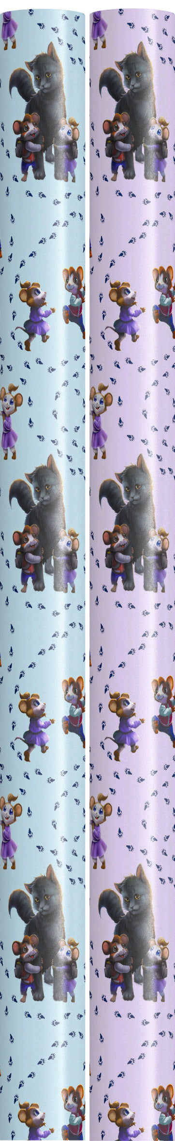 203677 Presentpapper, 2st, Musse & Helium