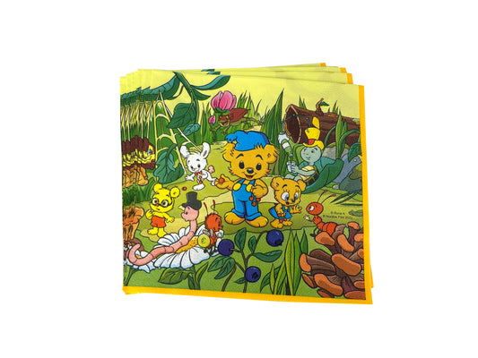 203675 Servetter 33x33cm, 16st, Bamse Natur