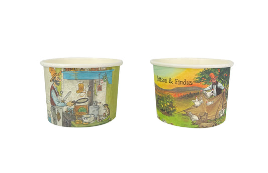 203701 Glassbägare, 8st, Pettson & Findus