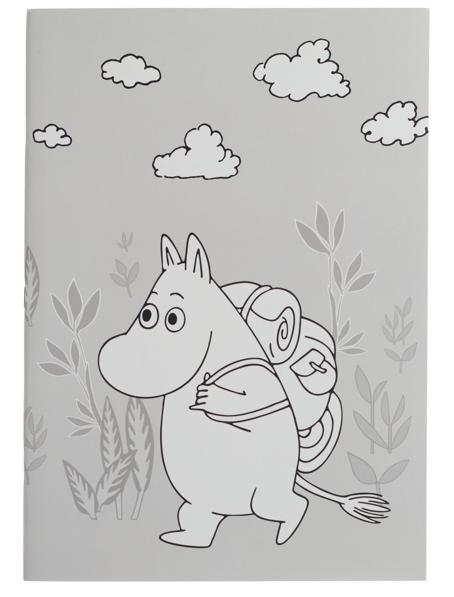 204258 Notebook A4, Grå, Mumin