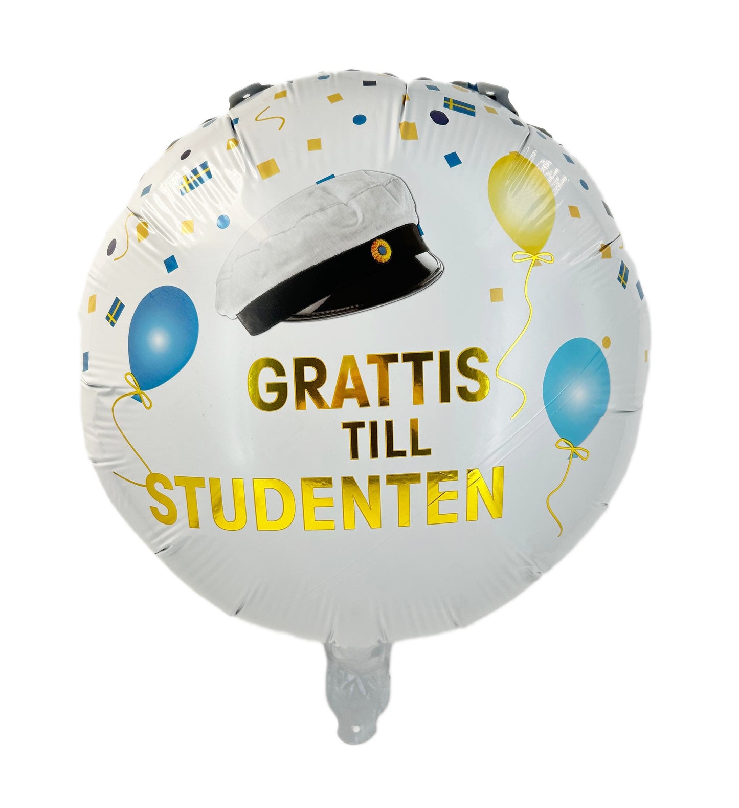 204338 Folieballong, 35cm, Student
