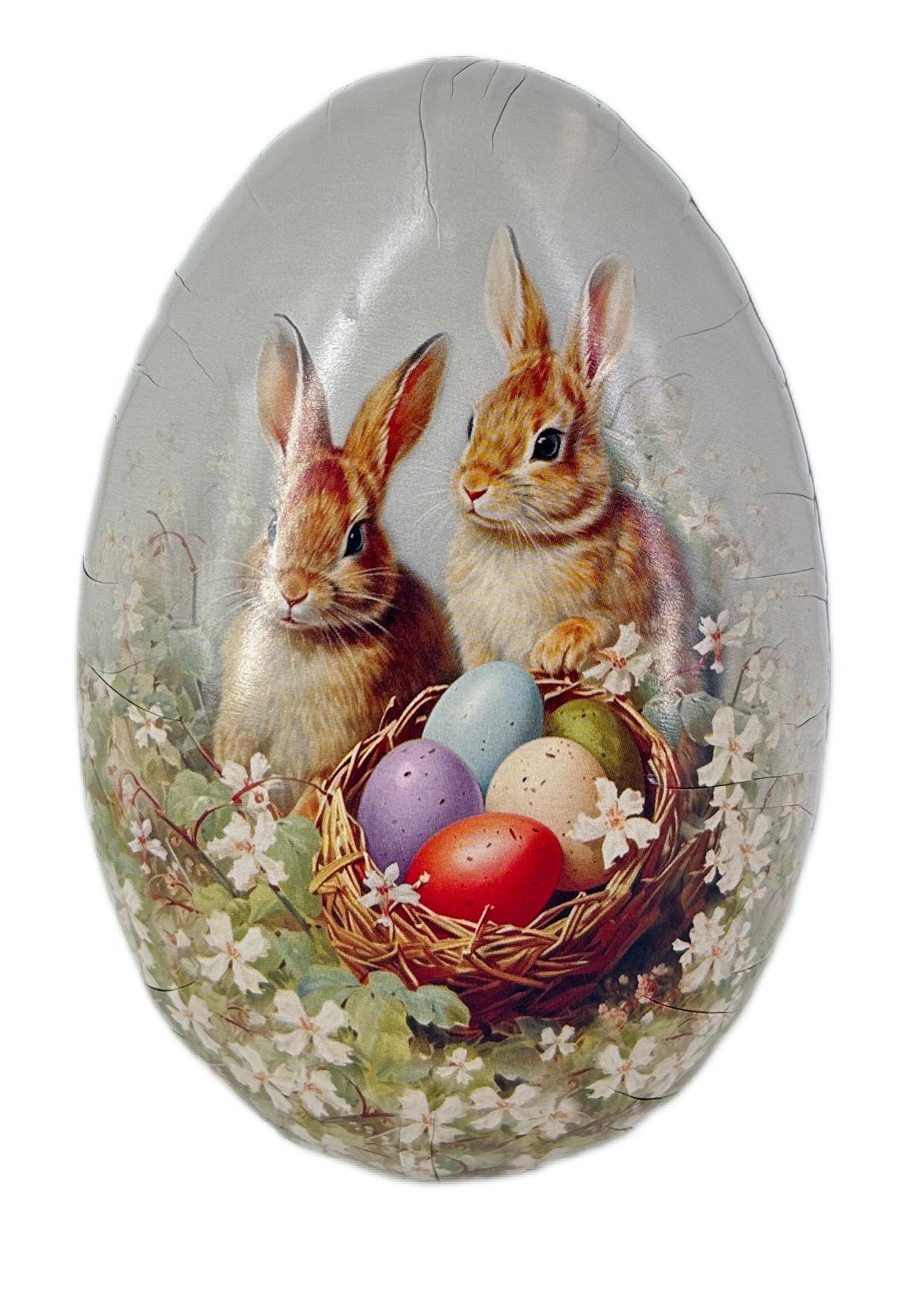 204340-2 Påskägg 15cm, Påskharar