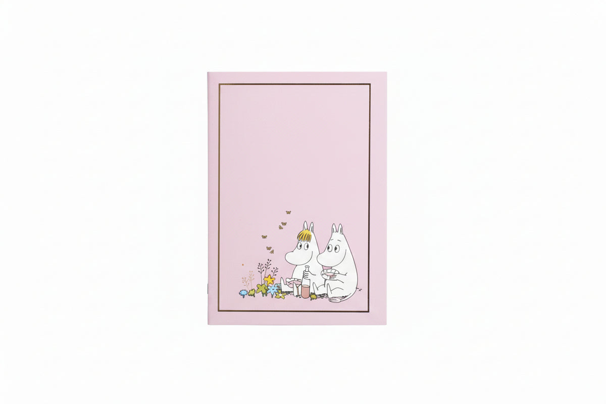 204412 ∙ Soft cover, Notebook A6, Rosa, Mumin & Snorkfröken