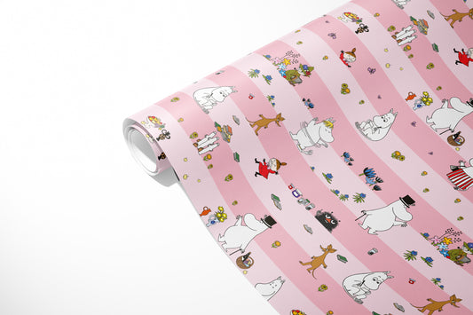 203259-RO Presentpapper, Rosa, Mumin