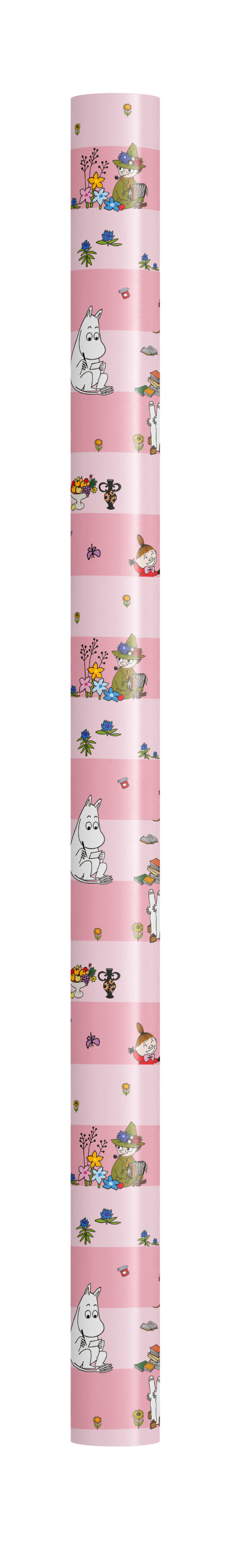 203259-RO Presentpapper, Rosa, Mumin
