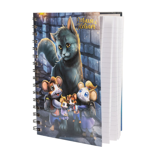 202808 Wire-o A5, 100bl FSC, Sigge, Musse & Helium