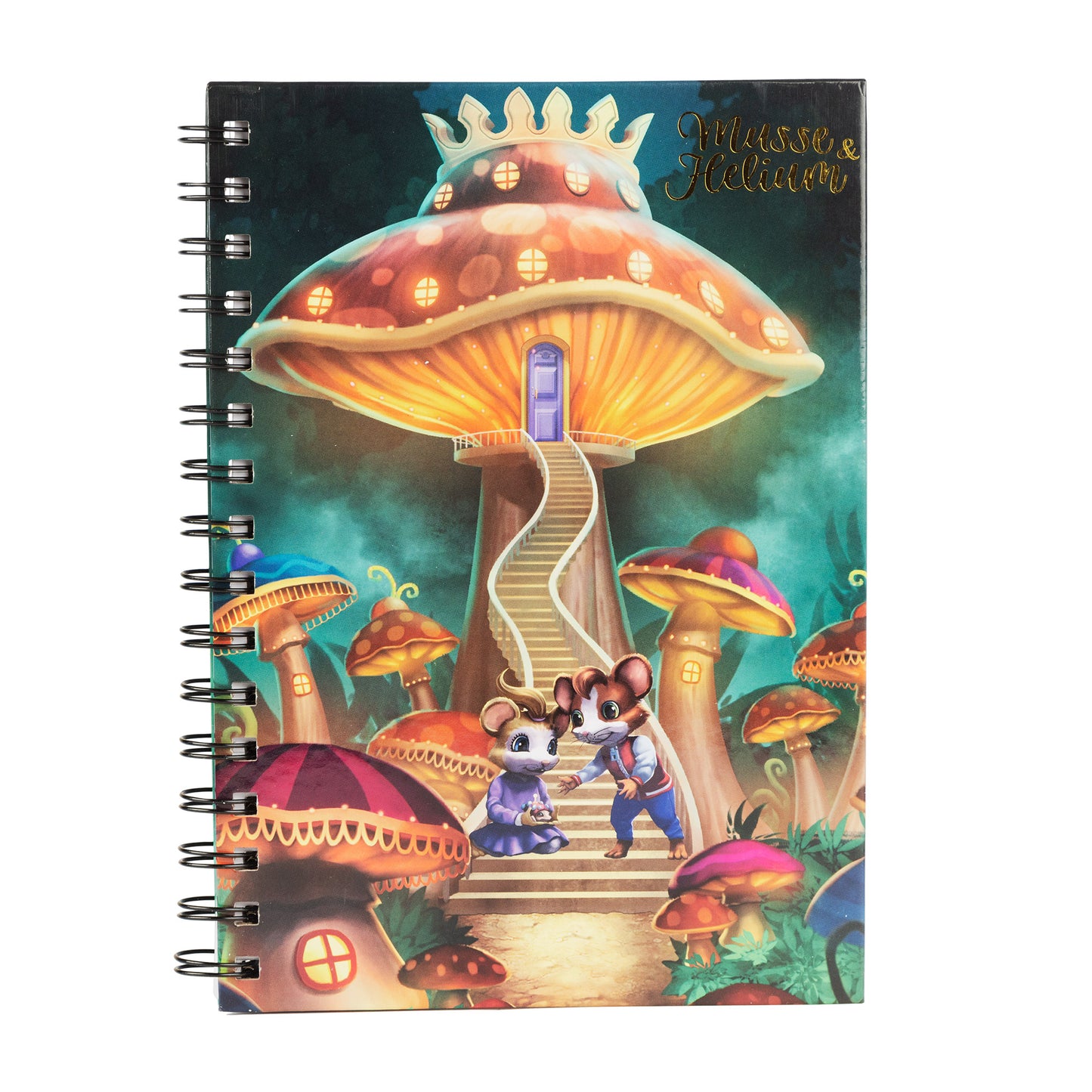 203303 Wire-o A5, 100bl FSC, Musse & Helium