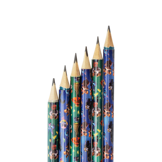 202810 Blyertspennor 6-pack, Musse & Helium
