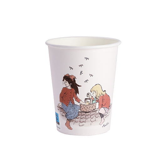 202703 Pappersmugg 250ml, 8st, Madicken