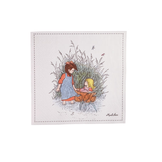 202704 Servett 16st, 3-lager, Madicken