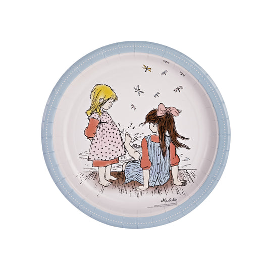 202702 Papperstallrik, 8st, Madicken