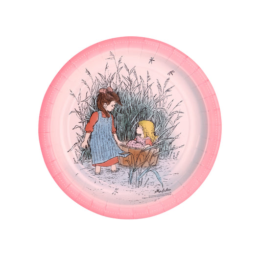 202702 Papperstallrik, 8st, Madicken