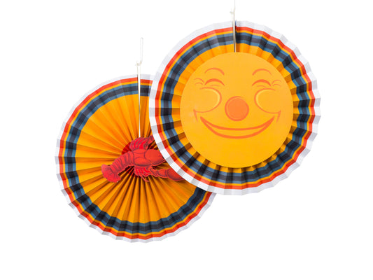 Paper lantern 40cm, packed 2pcs in cardboard envelope - Engångsartiklar, Student, Jul, Nyår, Fest, Kalas