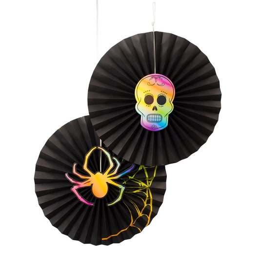 Paperfan 3 assorted sizes, 40mm, 32mm, 23mmOmbre - Engångsartiklar, Student, Jul, Nyår, Fest, Kalas