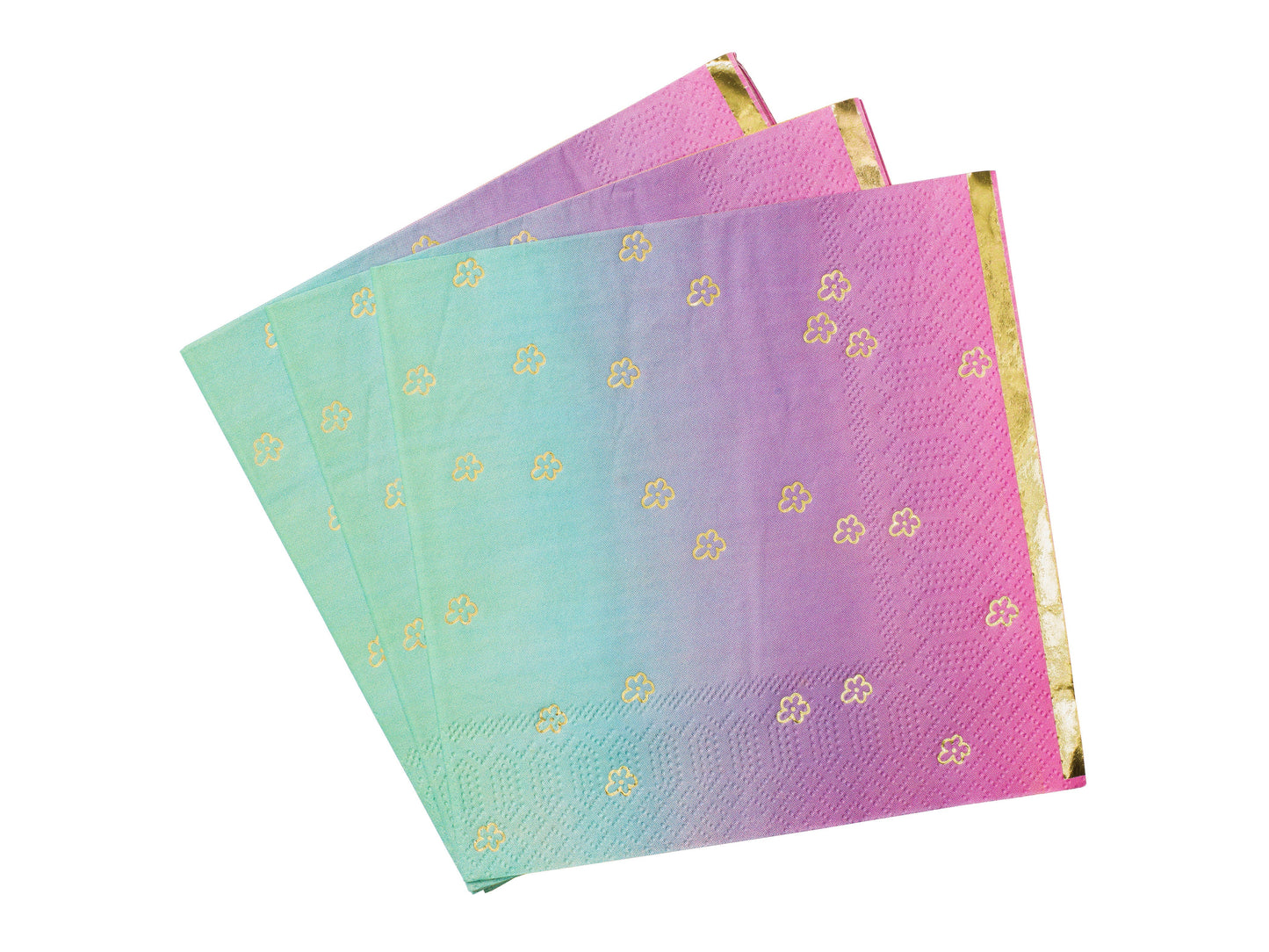 Servett, 16st, 3-lager, Ombre Servetter - Grossist - Designhouse95 - Engångsartiklar, Student, Jul, Nyår, Fest, Kalas