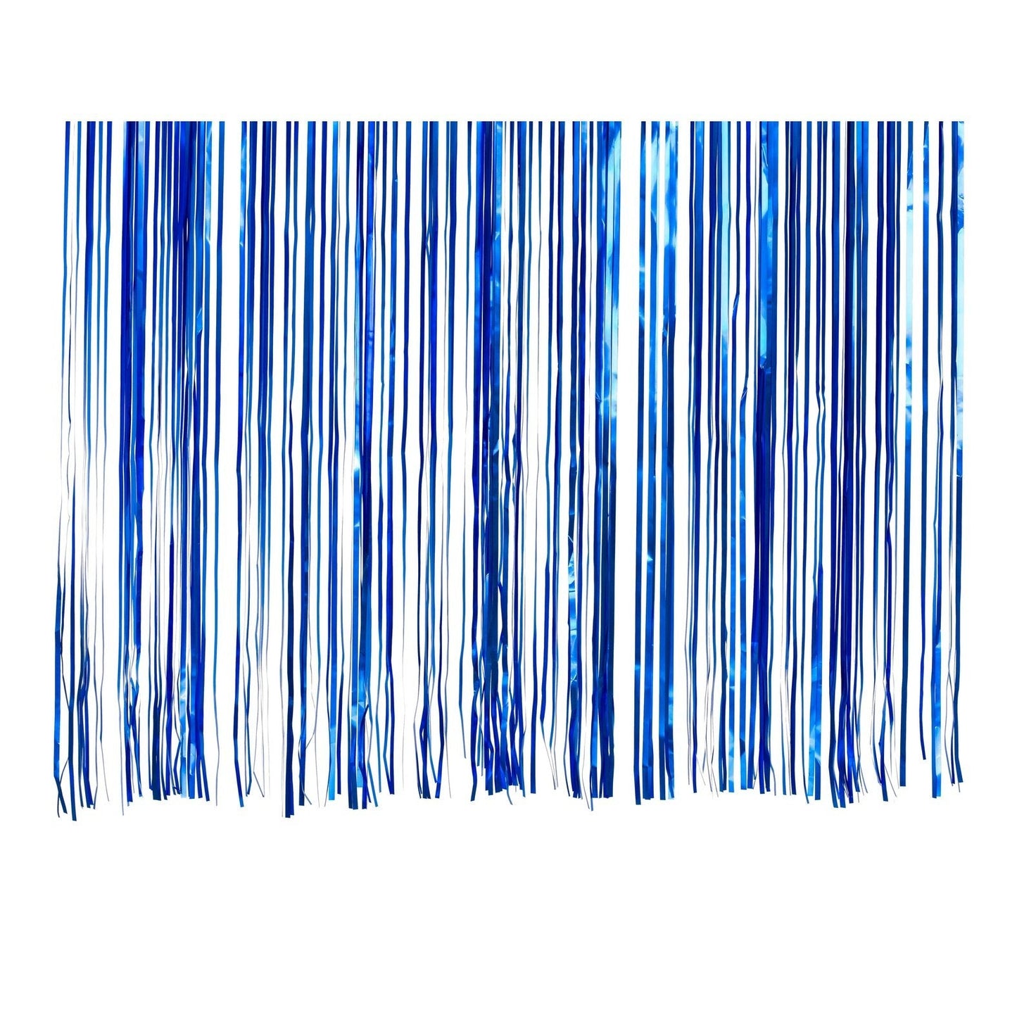 Backdrop, 2,4 x 1m, blue foil - Engångsartiklar, Student, Jul, Nyår, Fest, Kalas