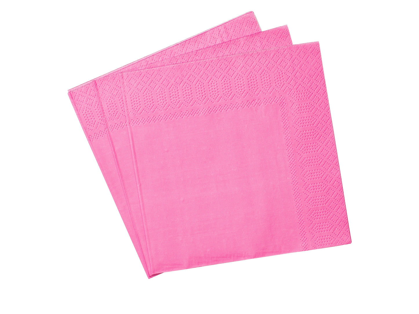 Servett, 20st, 3-lager, rosa Servetter - Grossist - Designhouse95 - Engångsartiklar, Student, Jul, Nyår, Fest, Kalas