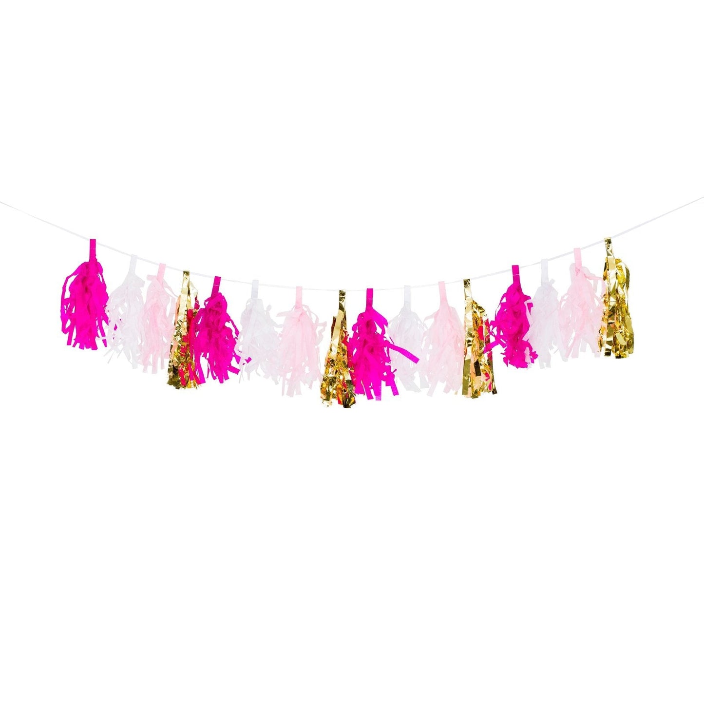 16pcs tassels+1pc ribbon per set
Ribbon:2m, white
Size:21x5cm,8 layers
Material:Tissue paper+Gold PET - Engångsartiklar, Student, Jul, Nyår, Fest, Kalas