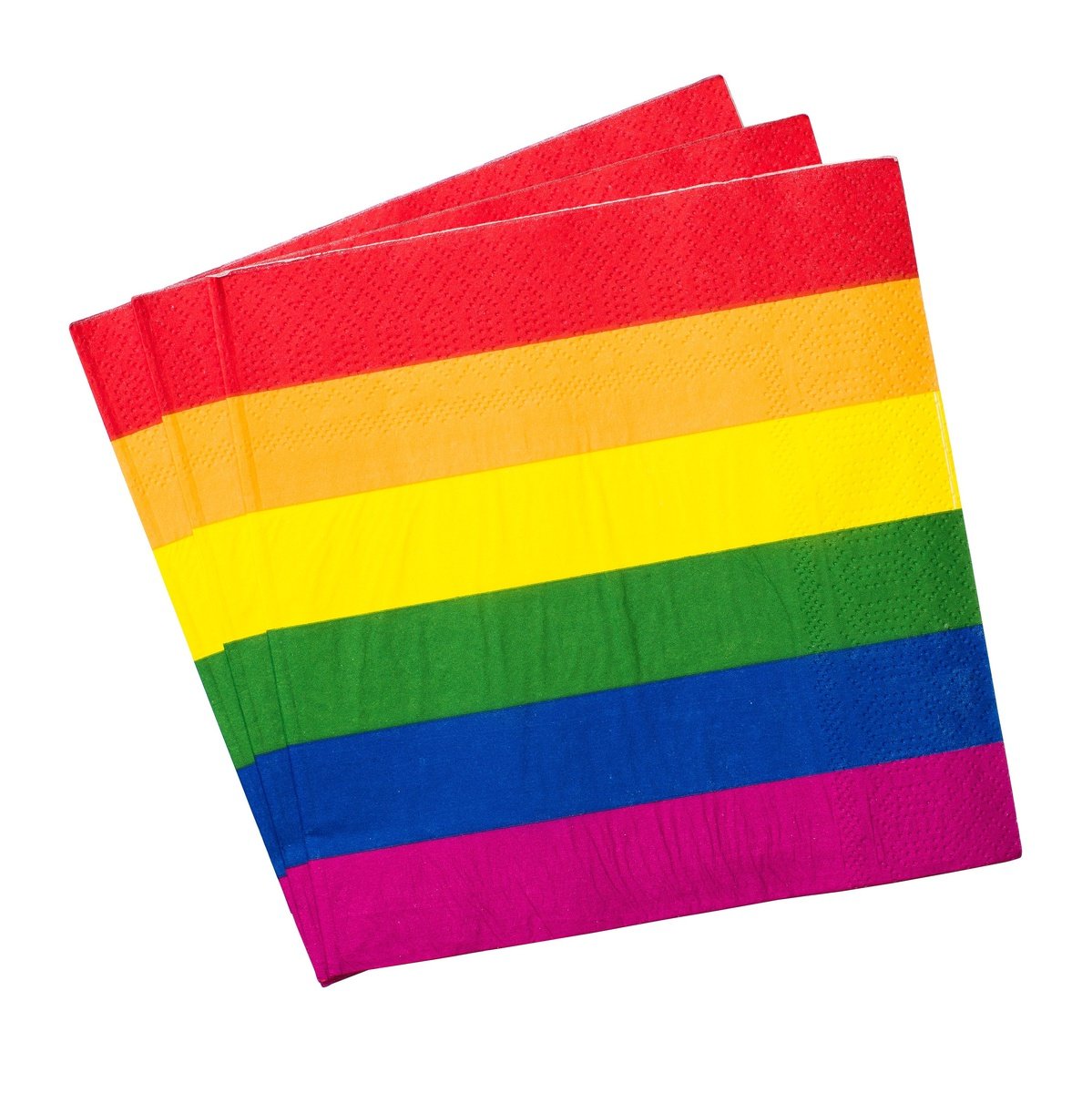 Servett, 20st, 3-lager, Pride Servetter - Grossist - Designhouse95 - Engångsartiklar, Student, Jul, Nyår, Fest, Kalas