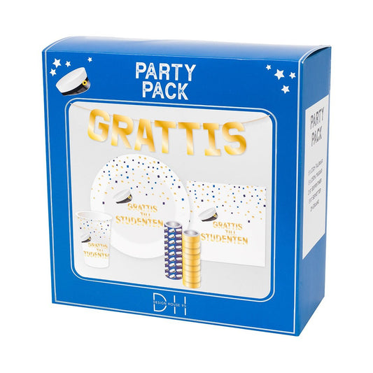 Studentkit Student Grossist - Studentdukning Grossist - Studenttillbehör Grossist - Designhouse95 - Engångsartiklar, Student, Jul, Nyår, Fest, Kalas