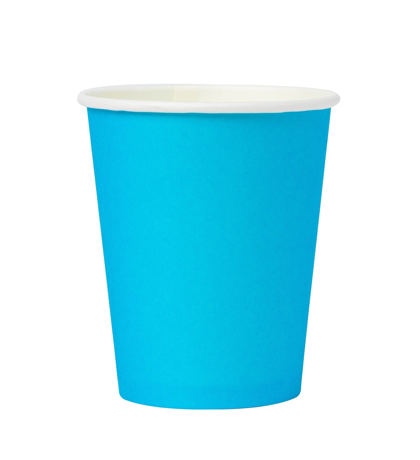 Pappersmuggar 250ml, 8st, Ljusblå Muggar - Grossist - Designhouse95 - Engångsartiklar, Student, Jul, Nyår, Fest, Kalas