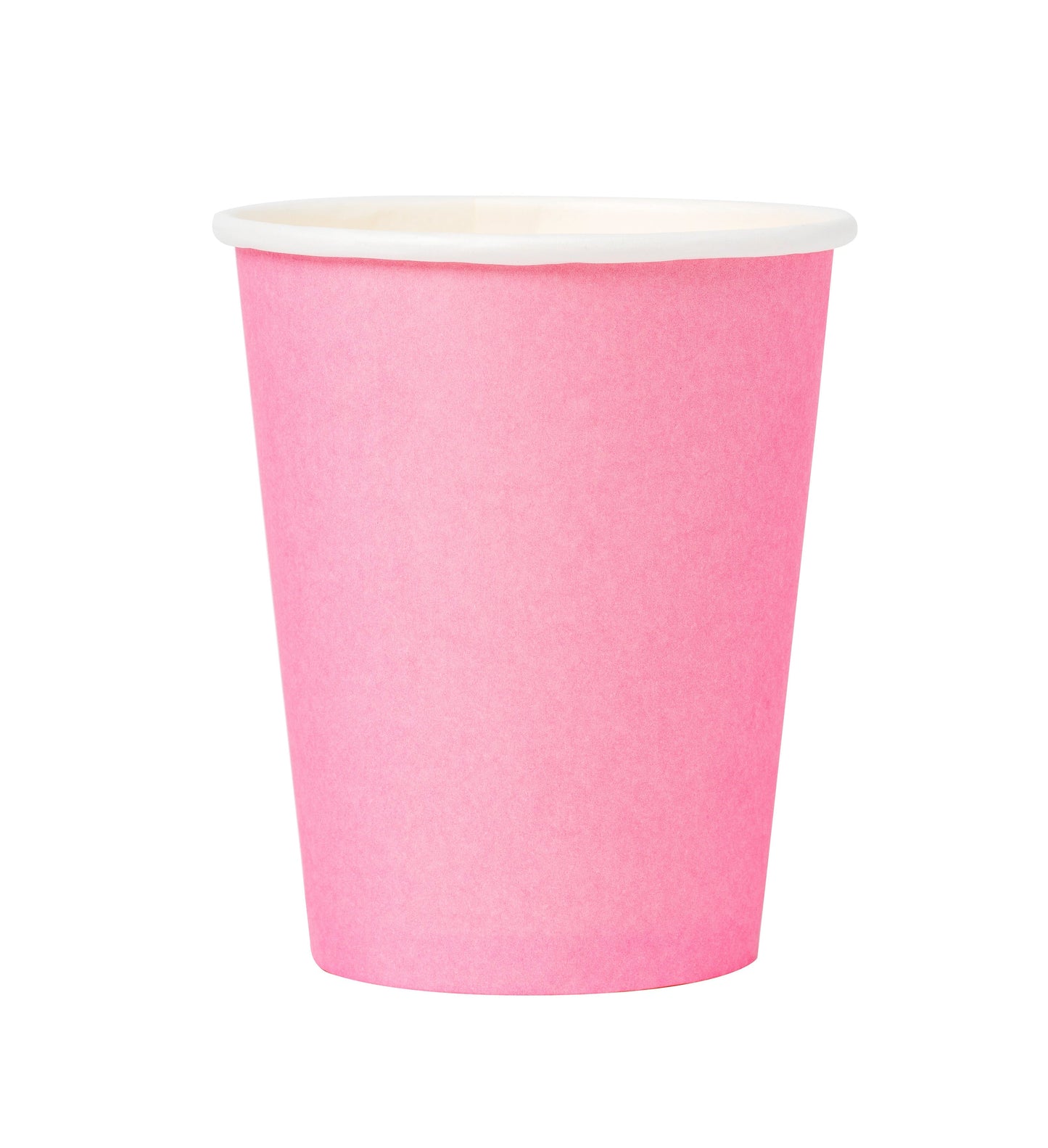 Pappersmuggar 250ml, 8st, Rosa Muggar - Grossist - Designhouse95 - Engångsartiklar, Student, Jul, Nyår, Fest, Kalas