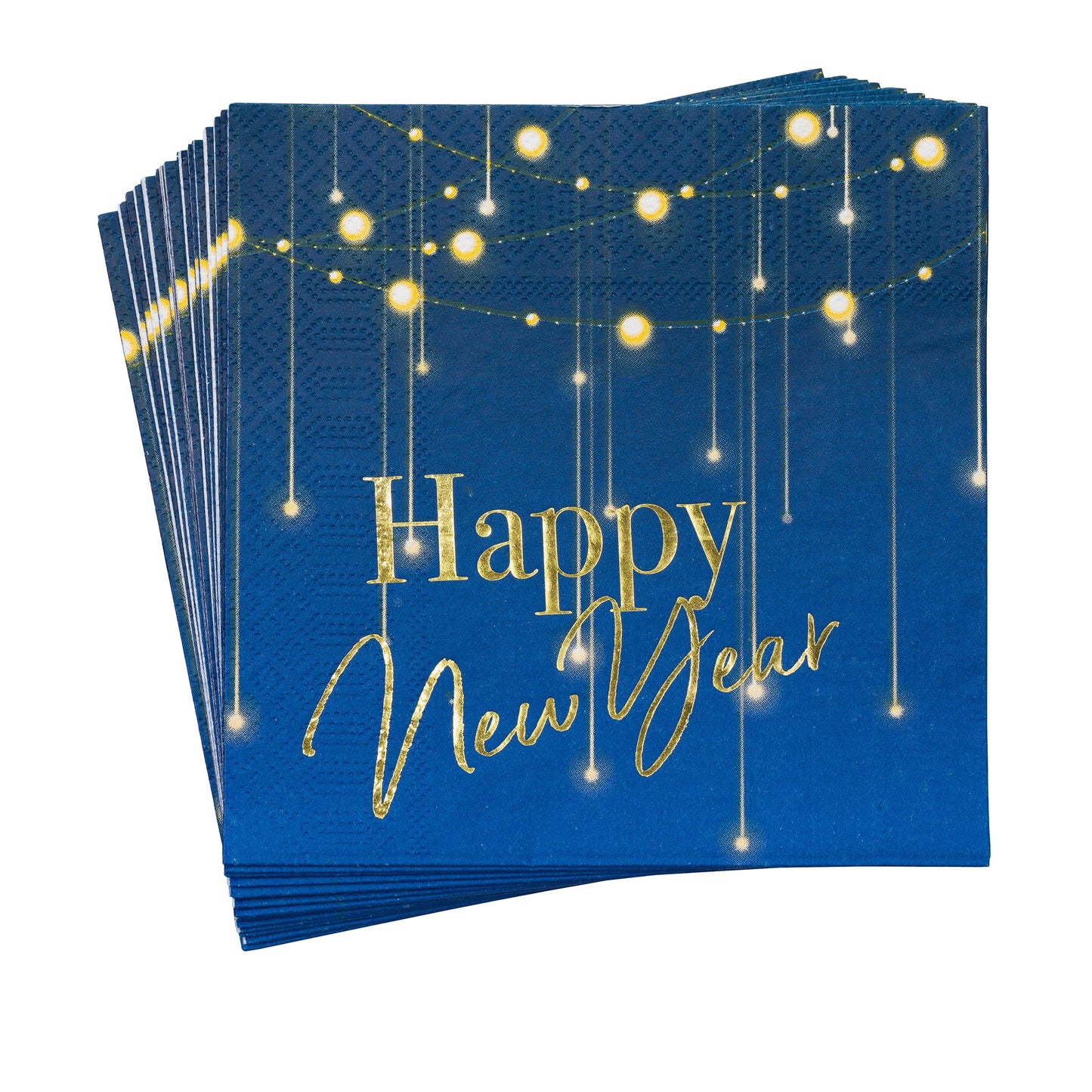 Servett, 16st, 3-lager, Nyår - Grossist Nyårsdukning - - Designhouse95 - Grossist Nyårsprodukter - Grossist Nyårsartiklar - Engångsartiklar, Student, Jul, Nyår, Fest, Kalas