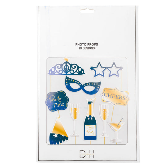 Fotoprops, 10st Fotoprops - Grossist Engångsartiklar - Grossist Fest - Grossist Party - Engångsartiklar, Student, Jul, Nyår, Fest, Kalas