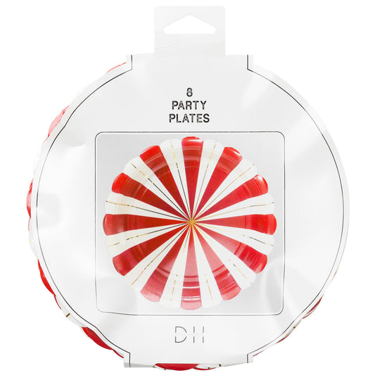 JULGROSSIST - Papperstallrik, 8st, Jul - Julprodukter Grossist - Juldekorationer Grossist - Juldukning Grossist - Julafton Grossist - Jultema Grossist - Engångsartiklar, Student, Jul, Nyår, Fest, Kalas - Julgrossist