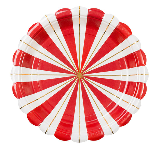 JULGROSSIST - Papperstallrik, 8st, Jul - Julprodukter Grossist - Juldekorationer Grossist - Juldukning Grossist - Julafton Grossist - Jultema Grossist - Engångsartiklar, Student, Jul, Nyår, Fest, Kalas - Julgrossist