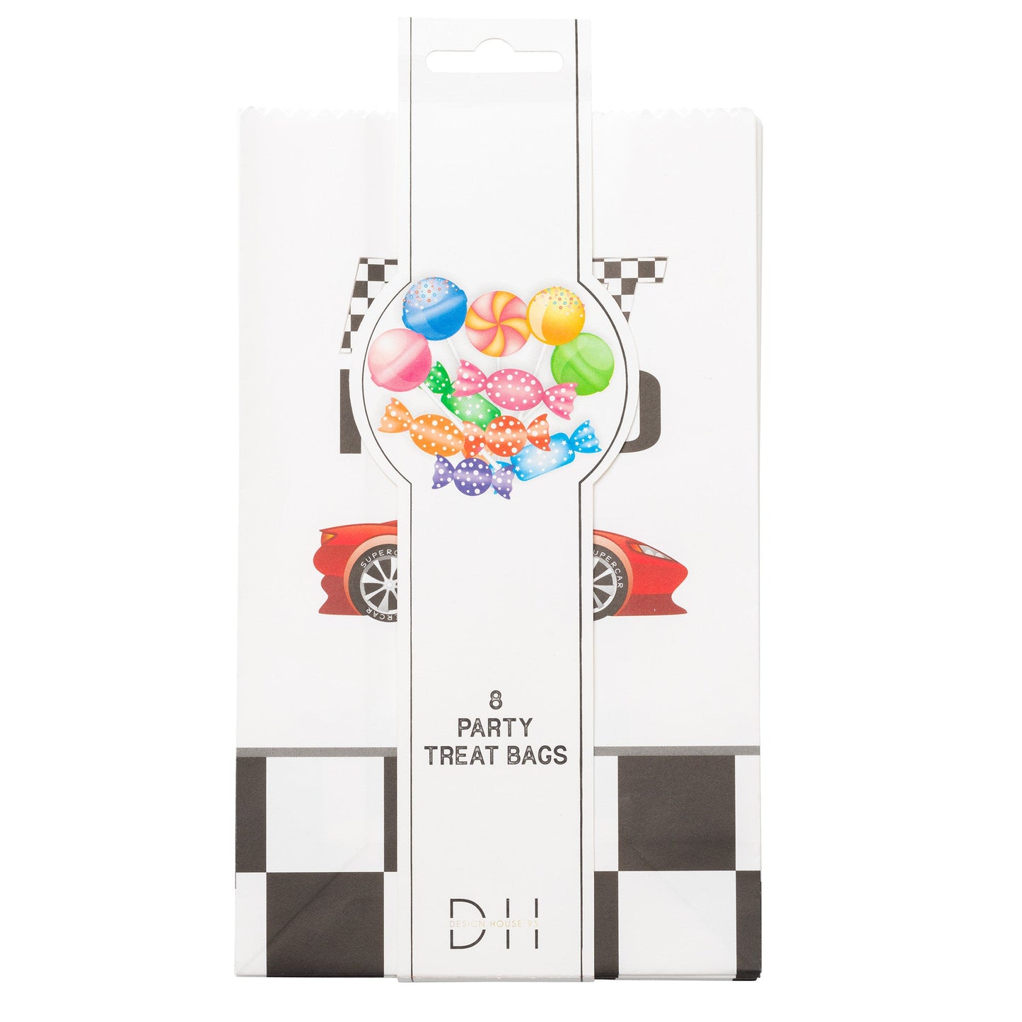 Godispåsar, 8st, Racing DesignHouse95 - Barnkalas Grossist - Festdukning Grossist - Engångsartiklar, Student, Jul, Nyår, Fest, Kalas