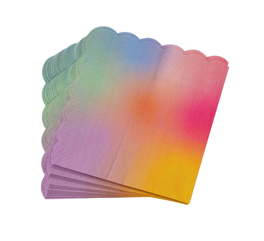 202615 Servett 20st, 3-lager, Melon sorbet