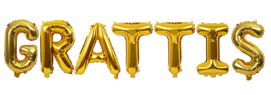 Foil balloon, CONGRATULATIONS, 40cm, Gold