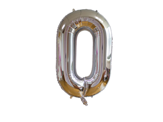 202659 Folieballong, 0, 86cm, Silver