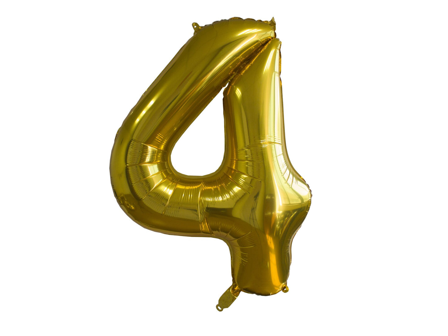 Foil balloon, 4, 86cm, Gold