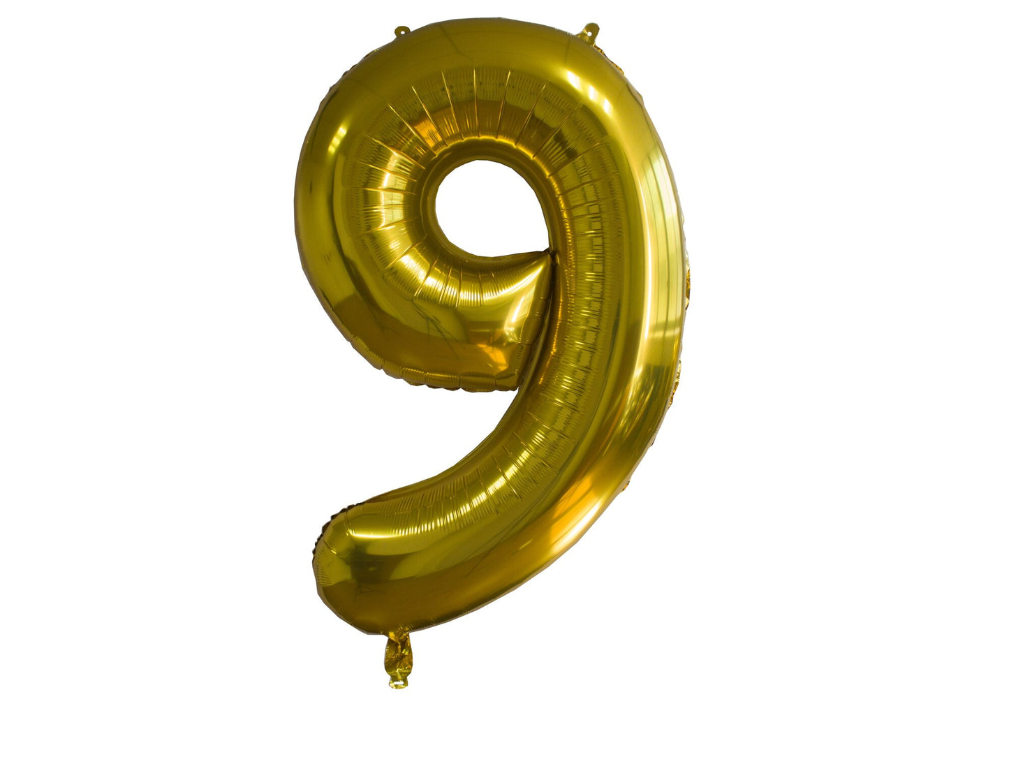 Foil balloon, 9, 86cm, Gold