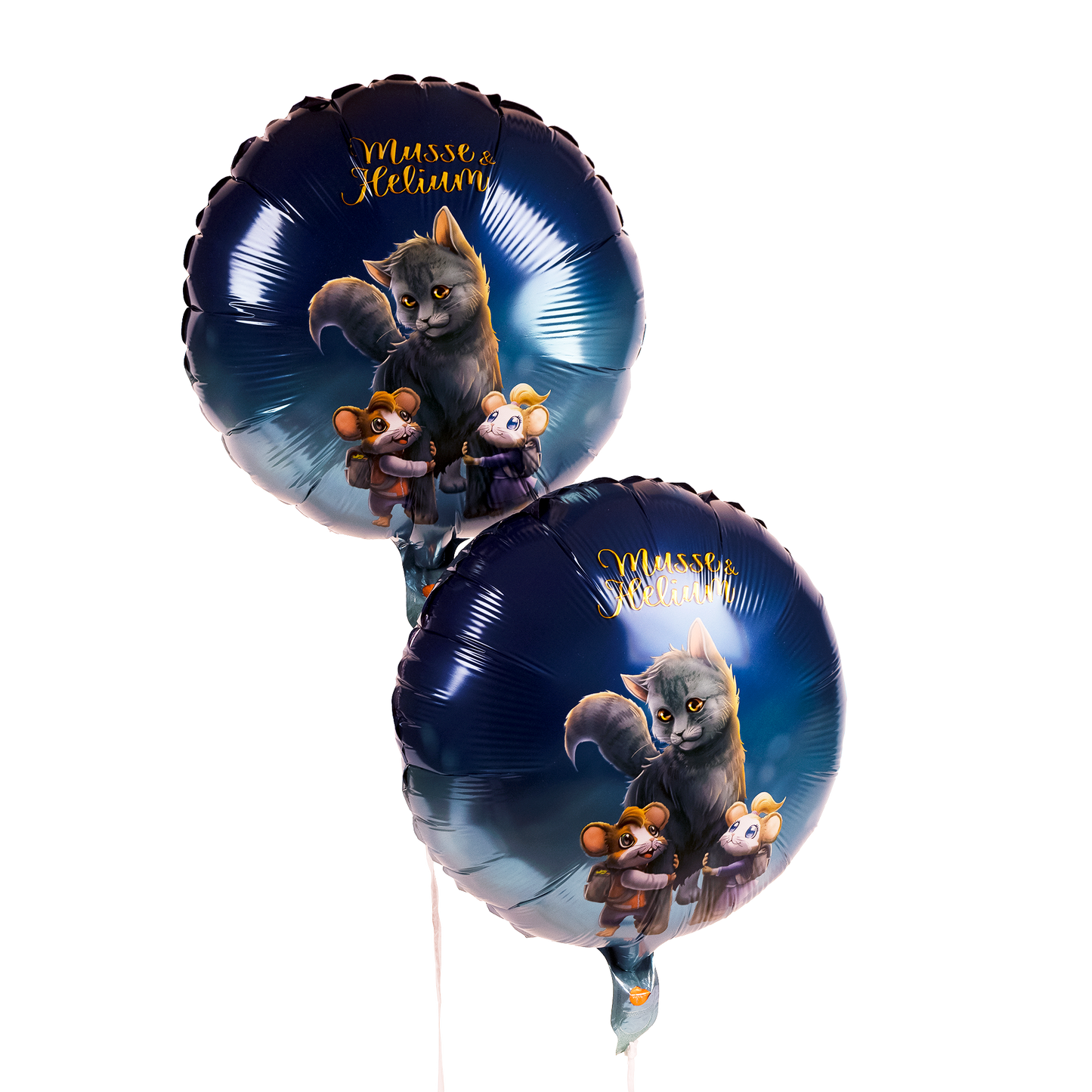 Folieballong, 45cm, Sigge, Musse & Helium