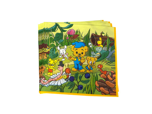 Servetter 33x33cm, 16st, Bamse Natur