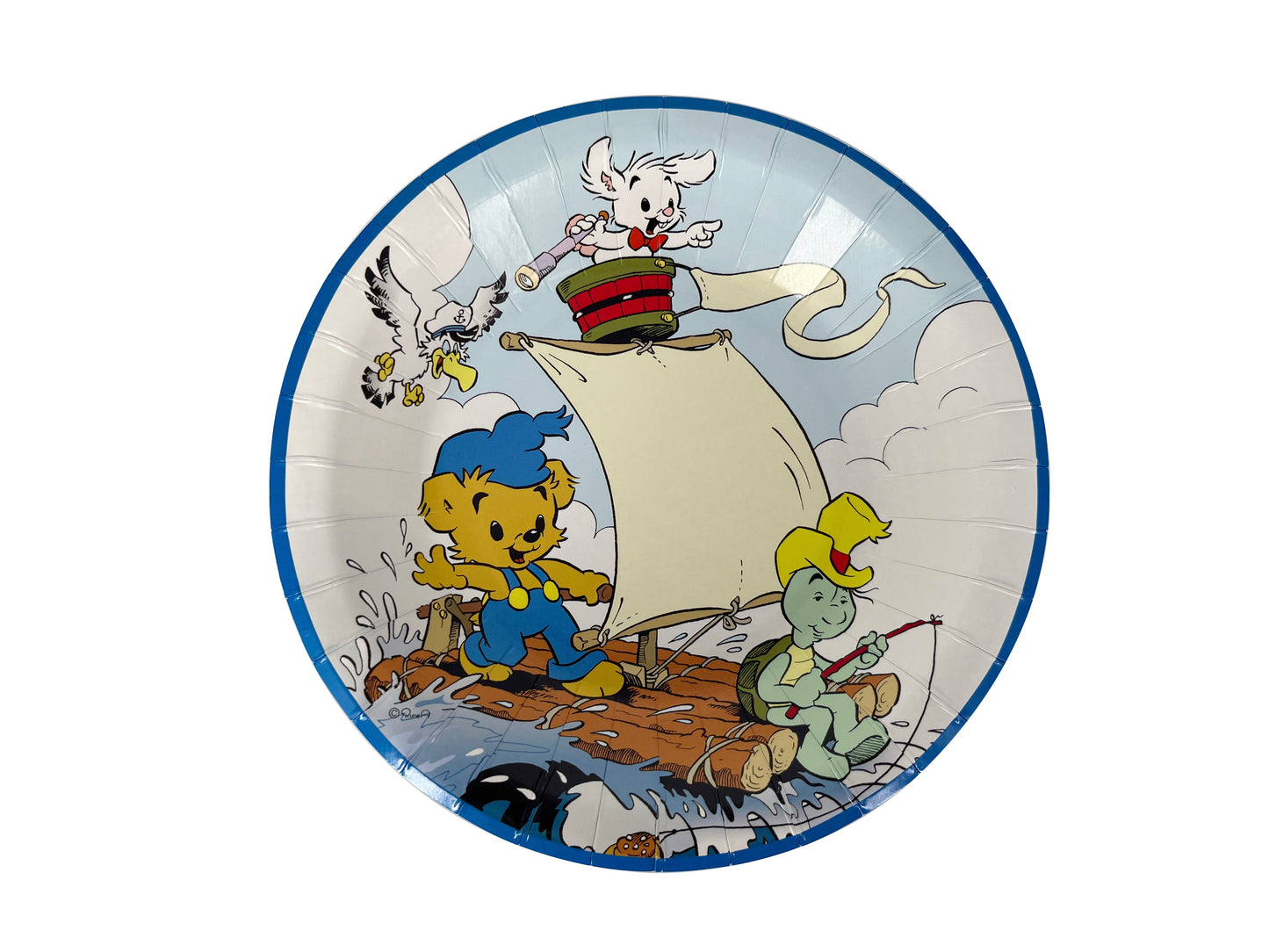 Pappersskål 18cm, 8st, Bamse